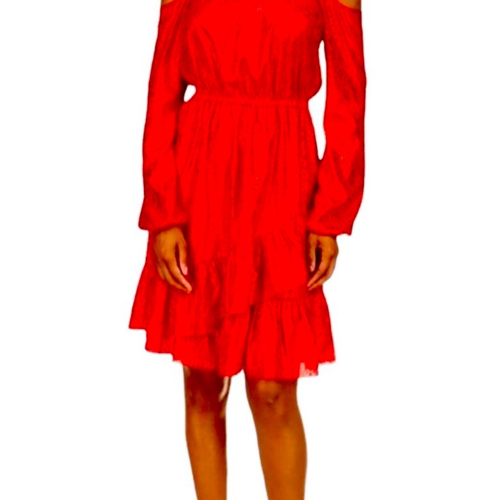Michael kors dress with open shoulders size large